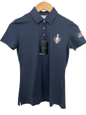 Dunning Golf Women’s Solheim Cup Performance Polo XS NWT